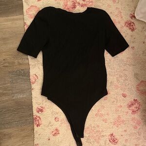 SHEIN Black Women's Bodysuit
